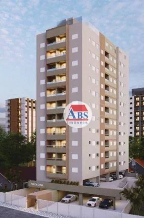 Imagem Apartamento com 2 dormitórios à venda, 47 m² por R$ 260.000,00 - Caiçara - Praia Grande/SP