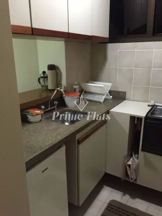 Imagem Flat disponível para venda no Flat London Residence Service no Jardim Paulista, com 45m², 1 dormitório e 1 vaga de garagem