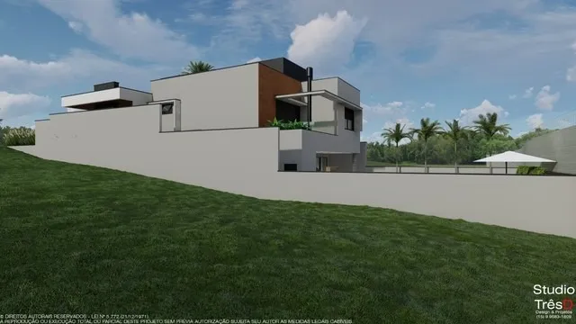 Imagem Lindo Sobrado em Condomínio Alphaville Nova Esplanada I 264M²!
