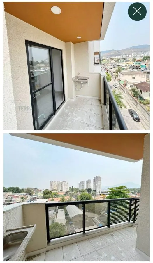 Imagem Apartamento para Venda em Nova Iguaçu, Rancho Novo, 2 dormitórios, 1 suíte, 2 banheiros, 1 vaga