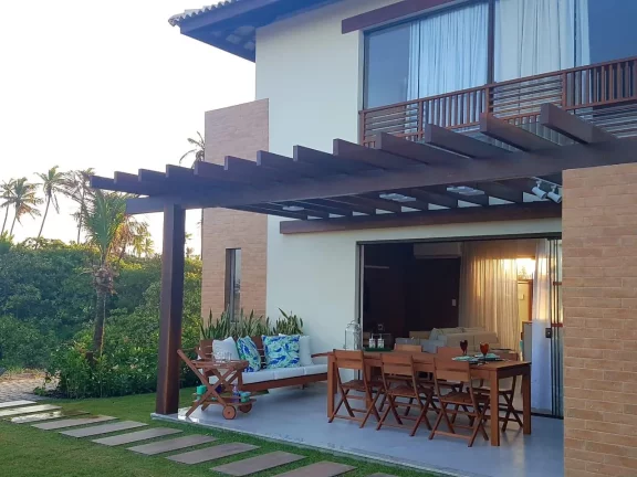 Casa em Condomínio para Venda em Mata De São João, Imbassai, 2 dormitórios, 1 suíte, 3 banheiros, 1 vaga
