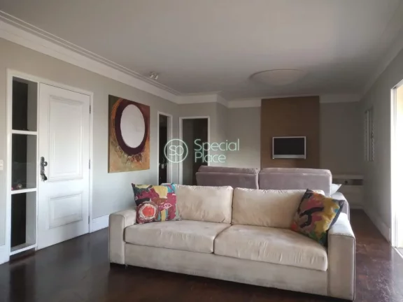 Imagem Lindo edifício, apartamento bem amplo, pronto para morar, andar alto com ótima varanda, 170 metros...