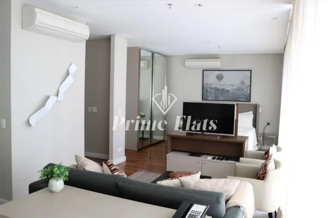 Imagem Flat disponível para locação no FL Residence, com 62m², 1 dormitório e 1 vaga de garagem