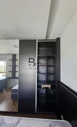 Imagem Apartamento mobiliado 1 dorm Condominio Igloo Alphaville 18 do forte