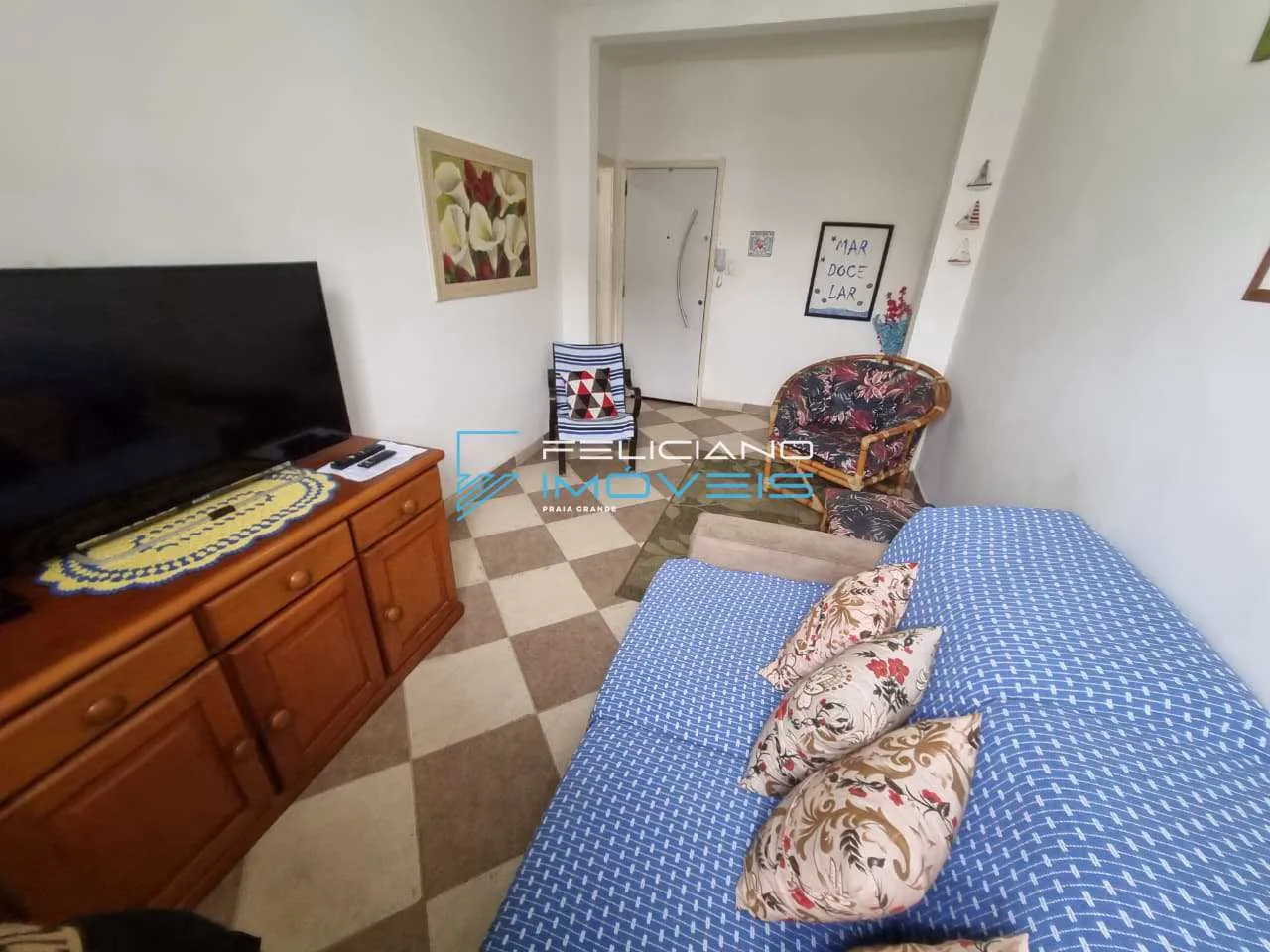 Imagem Apartamento com 1 quarto, Ocian, Praia Grande - R$ 265 mil, Cod: 7560