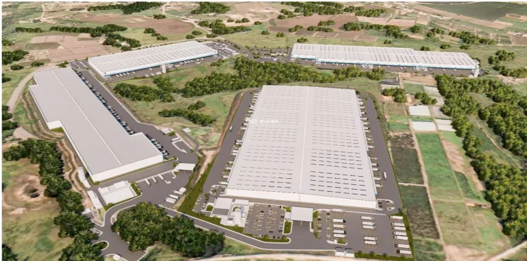 Imagem Galpão comercial em condomínio para locação em Itupeva-SP, bairro Jardim Alegre. 2 banheiros, 8 vagas de garagem, 4.259,00 m².