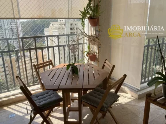 Imagem Apartamento de luxo no Morumbi: 4 quartos, 2 suítes, 2 salas, 4 banheiros, 3 vagas, 164m² - São Paulo-SP