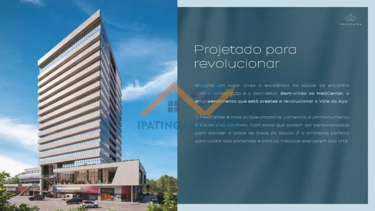 Imagem Salas Comerciais no MED CENTER - Bom Retiro Ipatinga