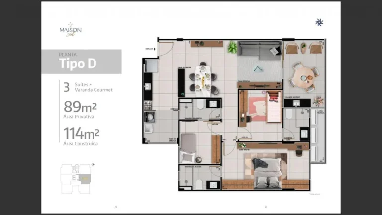 Imagem Apartamento 3 dormitórios para Venda em Teresina, Cristo Rei, 3 dormitórios, 3 suítes, 3 banheiros, 2 vagas