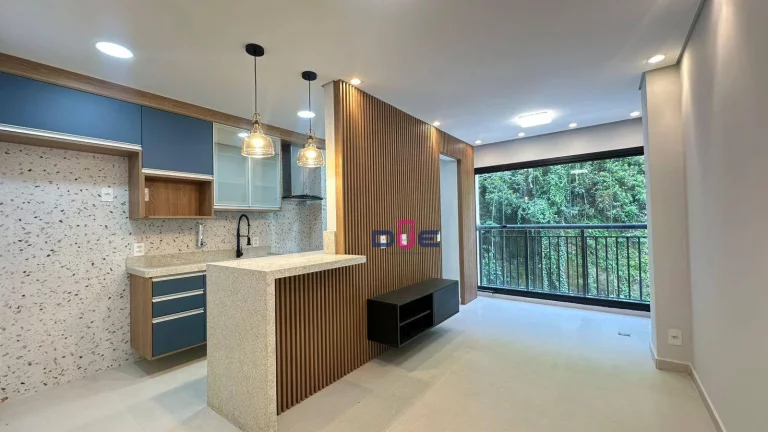 Apartamento novinho lindamente decorado, no Marapé em Santos. 2 quartos sendo 1 asuite, varanda, lazer completo. 30 itens de lazer