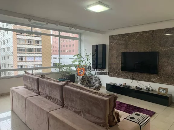 Imagem Apartamento com 3 dormitórios à venda, 137 m² por R$ 910.000,00 - Gonzaga - Santos/SP
