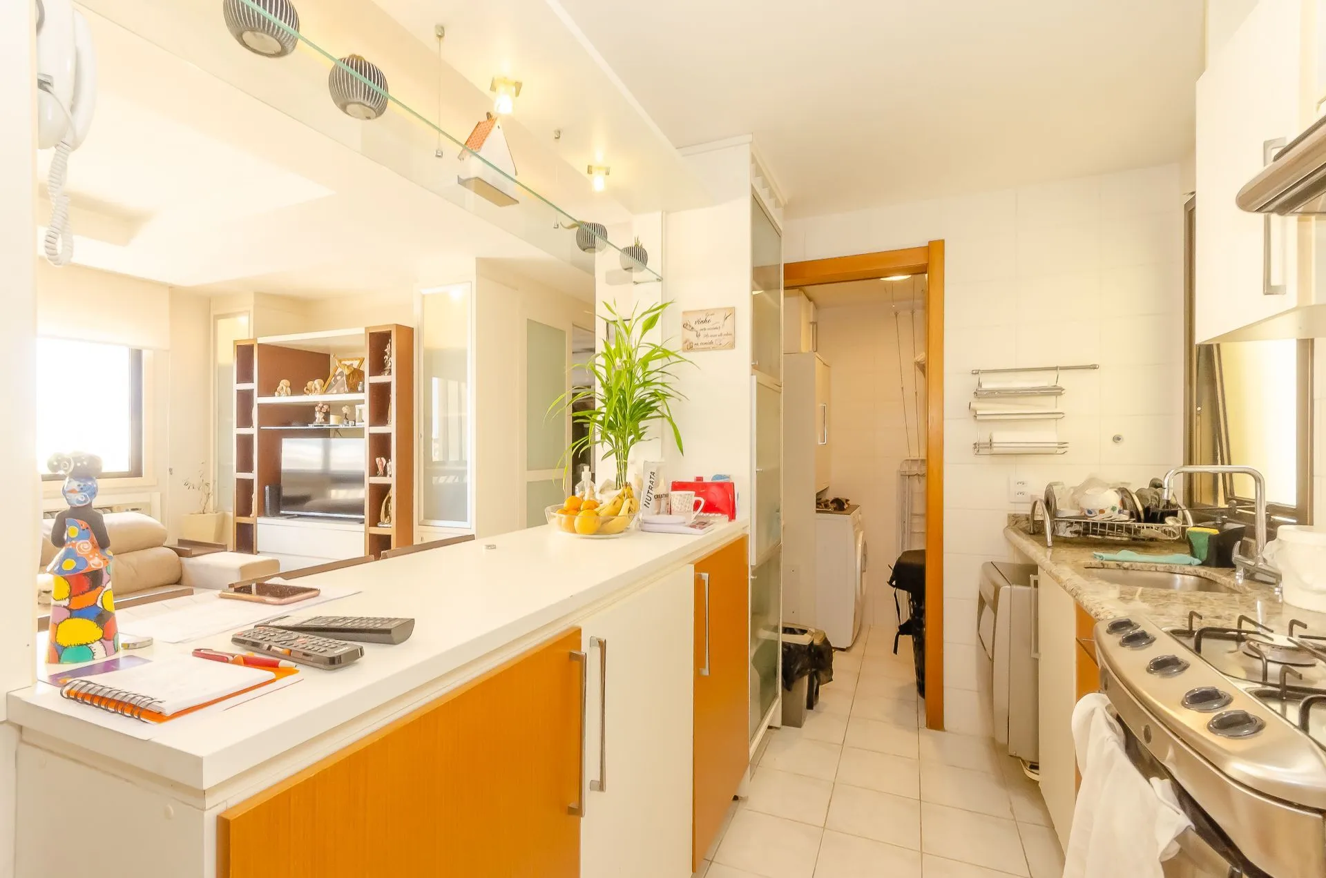 Imagem Santa Barbára Apartamento mobiliado de 3 dormitórios no bairro Passo da Areia
