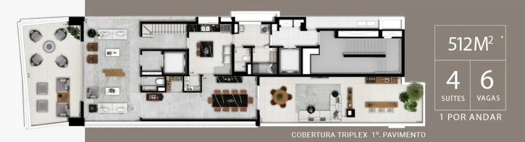 Imagem Condomínio Stratos Itaim, apartamento com 4 quartos a venda em Itaim Bibi São Paulo SP, apartment in São Paulo Brazil, property in São Paulo Brazil