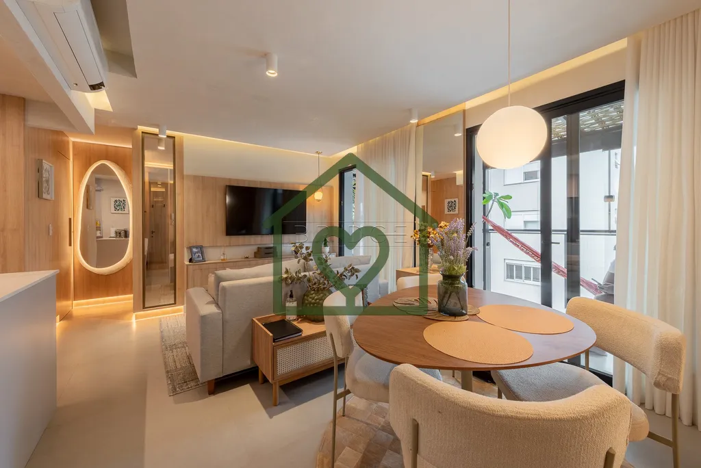 Imagem Bridge imóveis vende com exclusividade: Apartamento Garden de 1 dormitório mobiliado e decorado po...