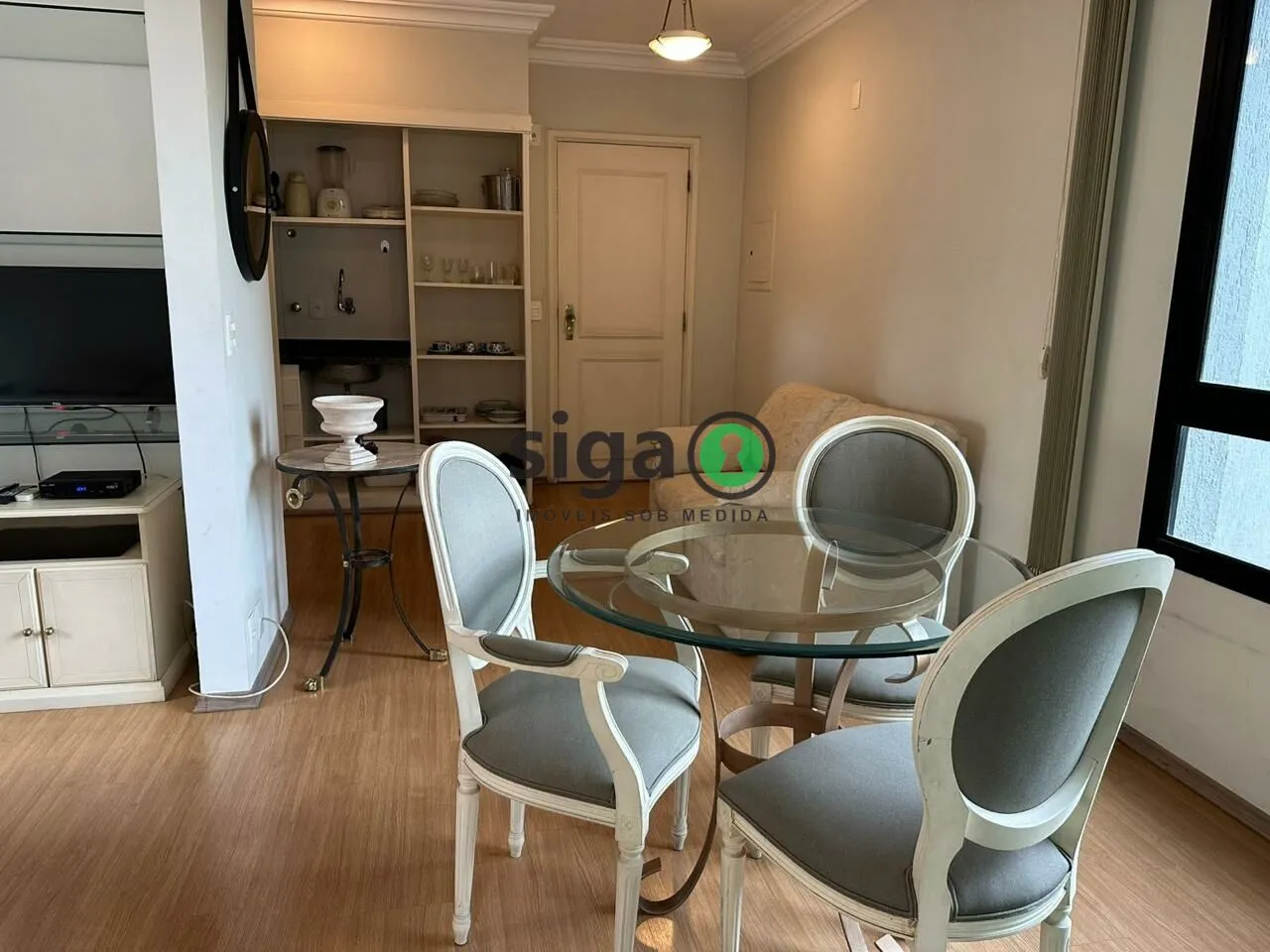 Imagem Flat mobiliado 1 dorm Jd Europa