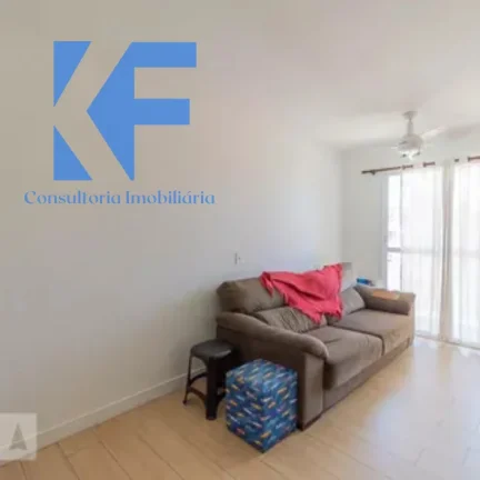 Imagem Apartamento confortável com 67m² no 4°andar, com três dormitórios sendo uma suíte, sala ampla com varanda, cozinha planejada, dois banheiros no total