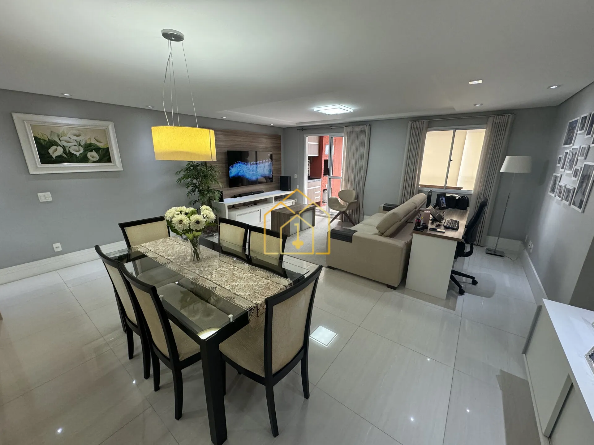 Imagem Apartamento à venda 115m² 3 quartos 1 suíte 2 vagas | Vila Valparaíso - Santo André - SP