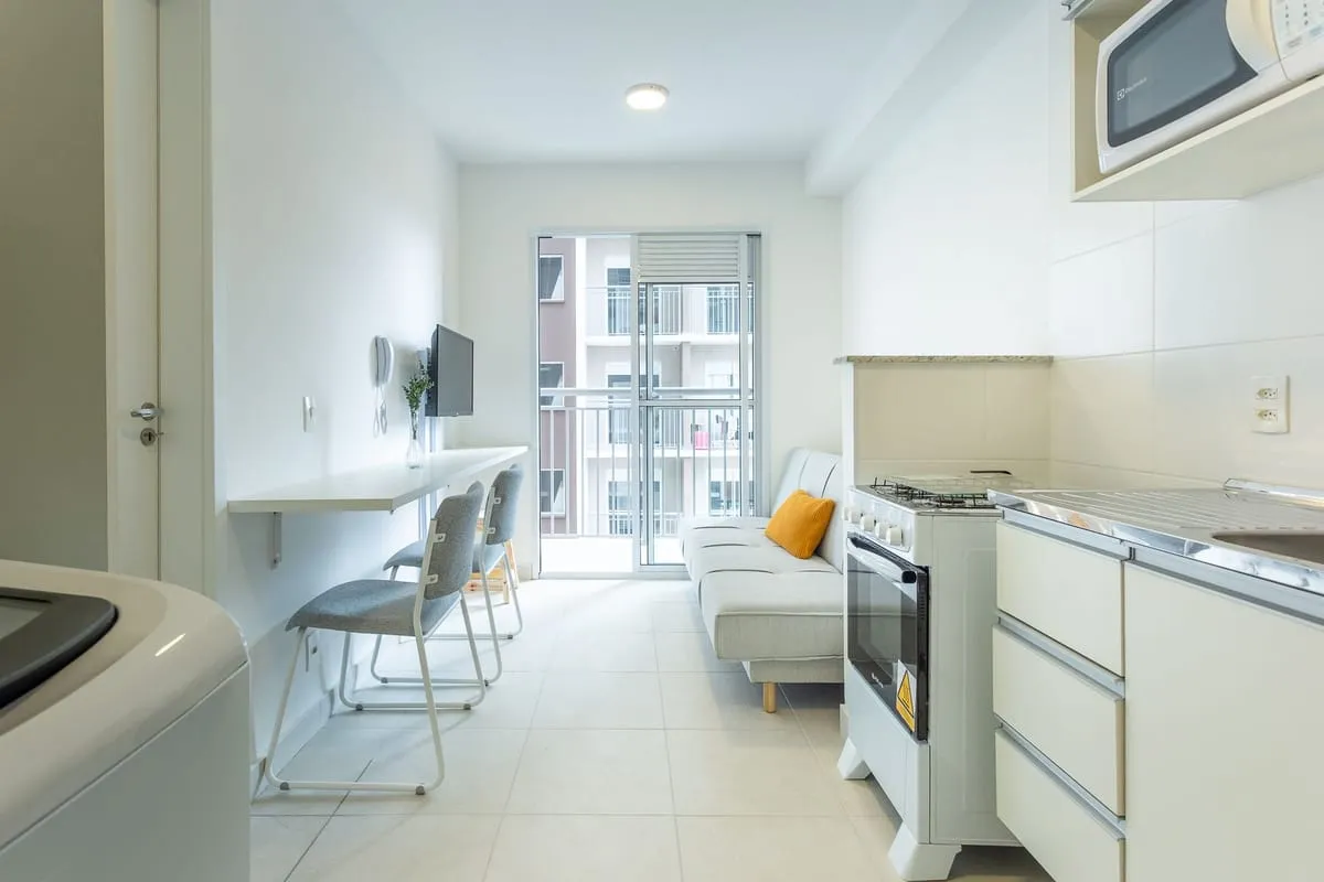 Imagem Apartamento com 1 Quarto para alugar, 28m² - Chácara Santo Antônio