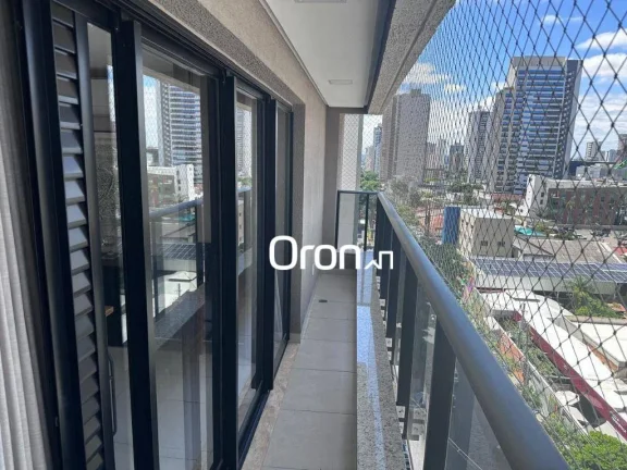 Imagem Apartamento mobiliado com 3 dormitórios à venda, 102 m² por R$ 1.550.000 - Setor Bueno - Goiânia/GO