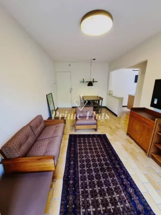 Imagem Flat disponível para venda no Alameda Apart Hotel no Jardim Paulista, com 43m², 1 dormitório e 1 vaga