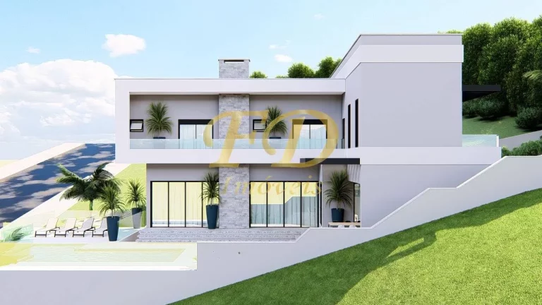 Imagem Casa de Alto Padrão em Condomínio Fechado - Atibaia