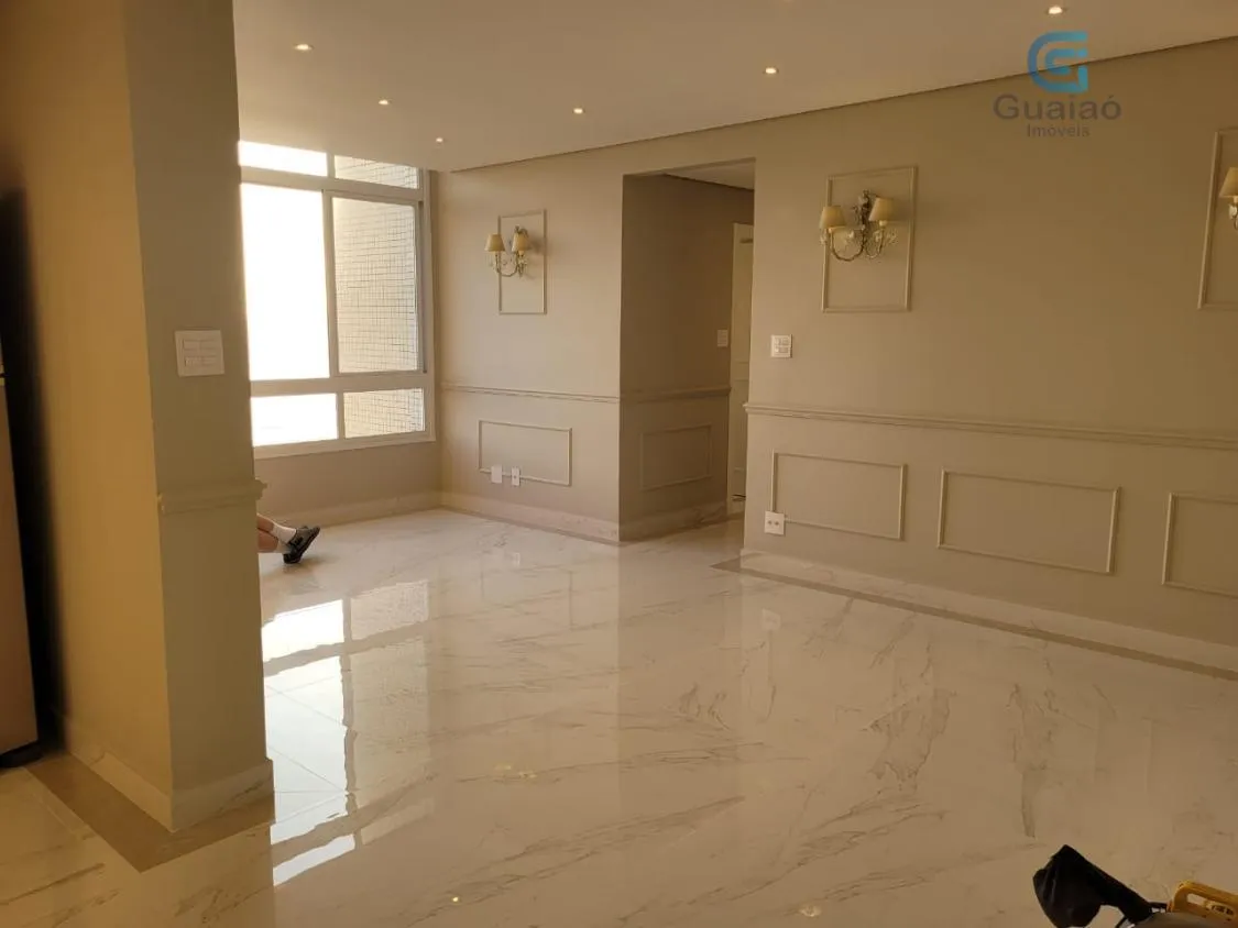 Imagem Vendo lindo apartamento mobiliado, 02 dormitórios, Aparecida, Santos