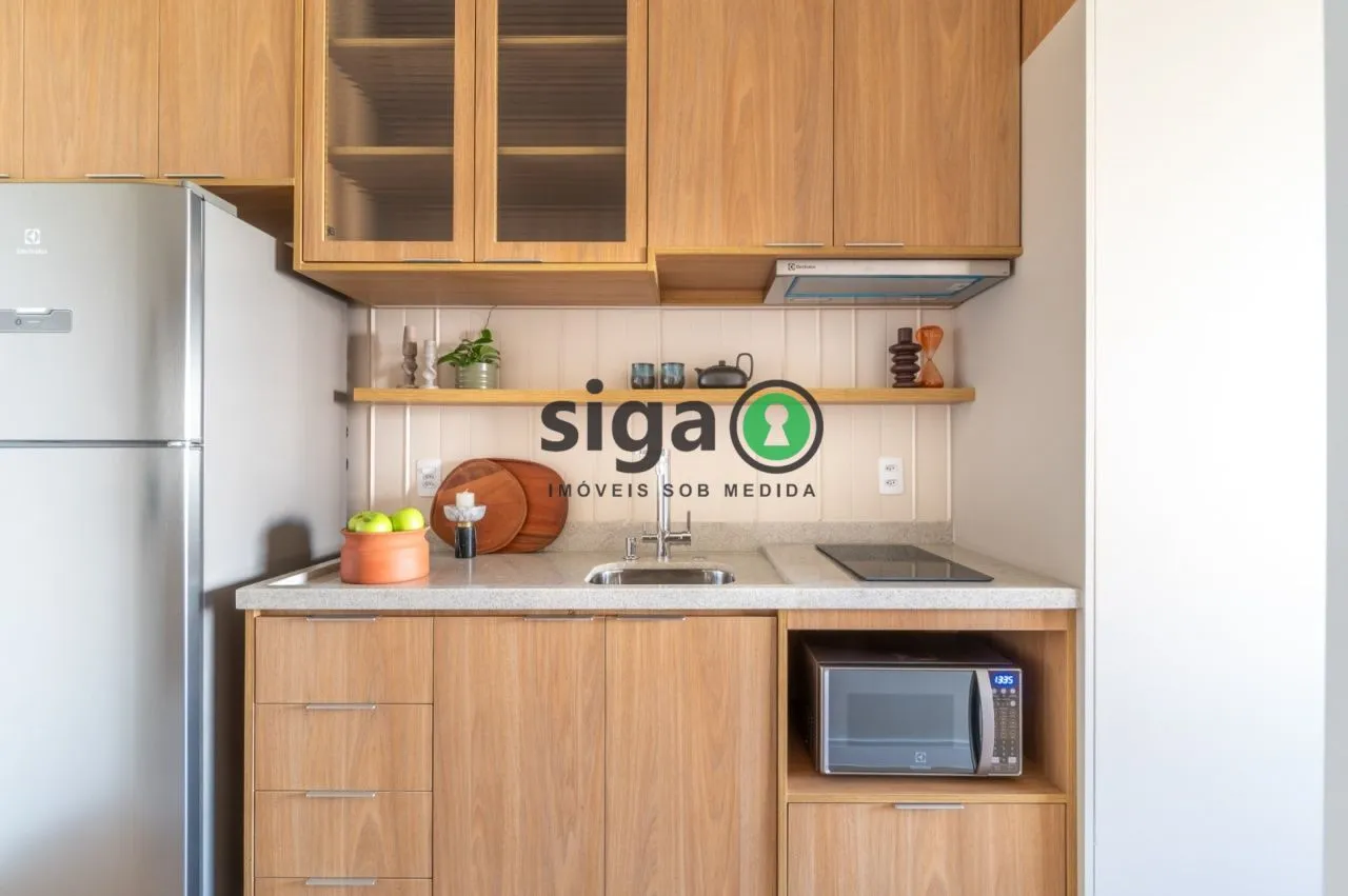 Imagem Apartamento Studio para venda no Brooklin mobiliado, São Paulo - SP