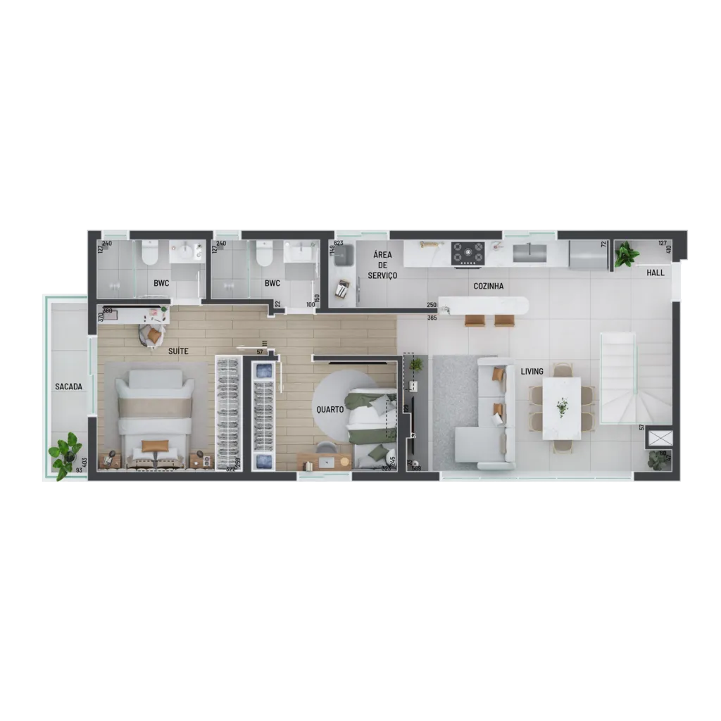Imagem APARTAMENTO RESIDENCIAL em Curitiba - PR, Portão