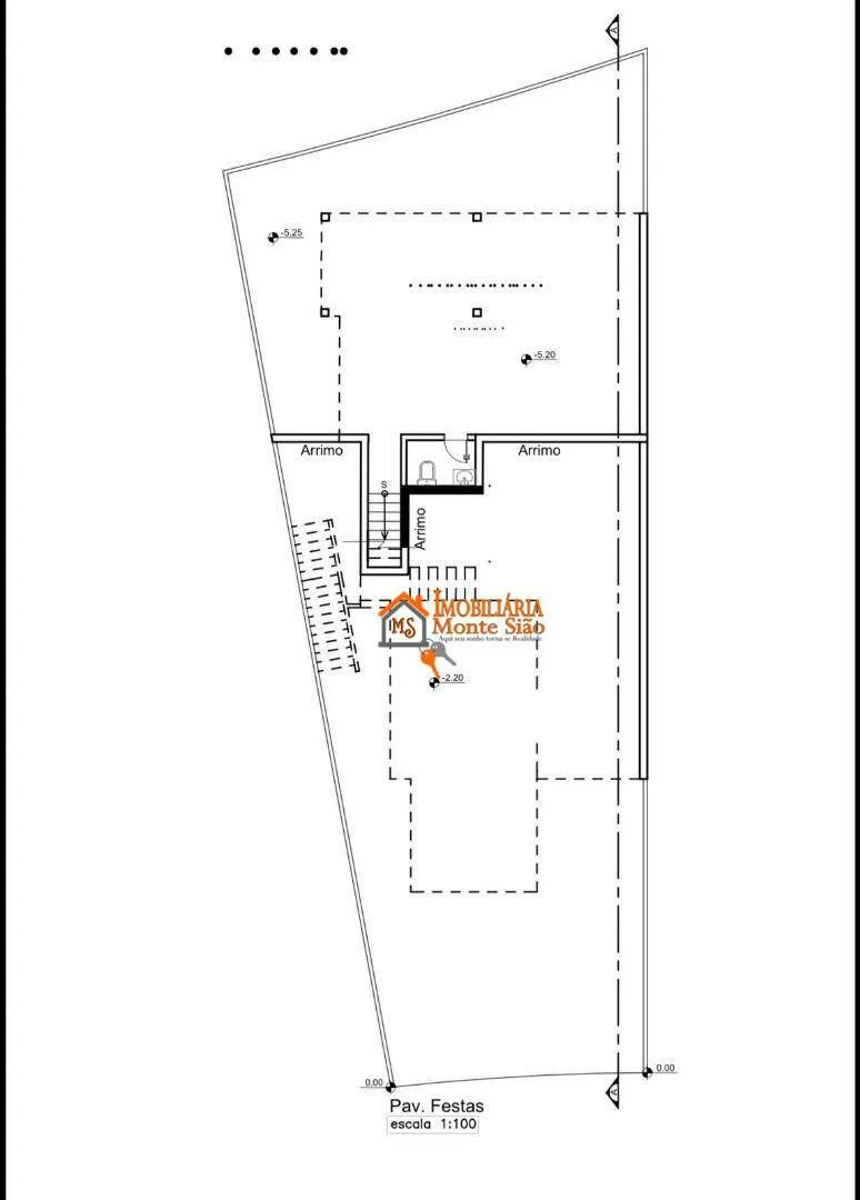 Imagem Sobrado com 3 dormitórios à venda, 200 m² por R$ 1.300.000,00 - Residencial e Comercial Guarulhos - Guarulhos/SP