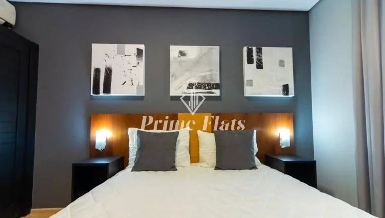 Imagem Flat disponível para locação no Mercure São Paulo Moema Times Square Hotel, com 30m², 1 dormitório e 1 vaga de garagem