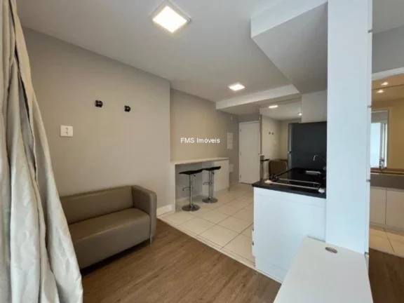 Imagem Apartamento para locação na Consolação, São Paulo-SP: 1 quarto, sala, banheiro e vaga de garagem!
