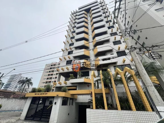 Foto do imóvel Apartamento com 2 dormitórios à venda, 100 m² por R$ 550.000 - Vila Guilhermina - Praia Grande/SP