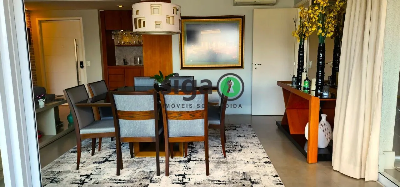 Imagem Campo Belo 161m² alto padrão com 3 suítes varanda gourmet e quadra de tênis no condomínio