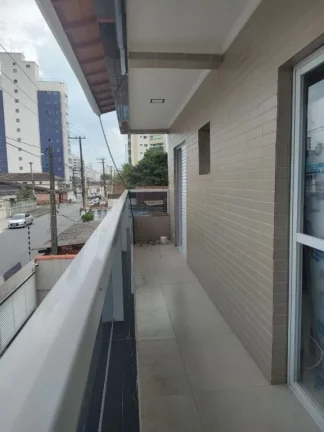 Imagem Sobrado com 2 dormitórios à venda, 62 m² por R$ 395.000 - Aviação - Praia Grande/SP