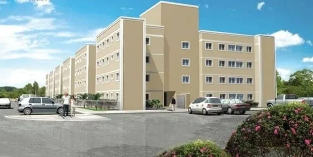 Imagem Apartamento à venda 2 Quartos, 1 Vaga, 43.5M², Residencial e Comercial Cidade Morumbi, Pindamonhangaba - SP | Condomínio Morumbi