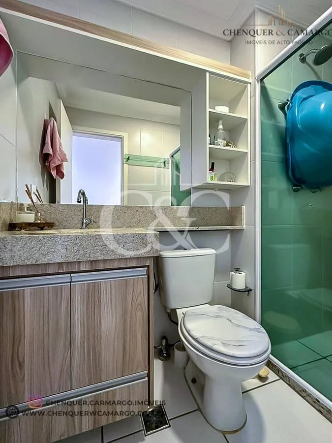 Imagem Apartamento à venda no Flex Jundiaí, 66m², varanda fechada e vista Serra do Japi