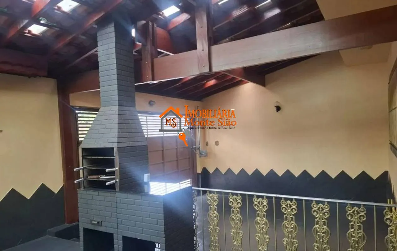 Imagem Sobrado com 3 dormitórios à venda, 100 m² por R$ 550.000,00 - Jardim Vila Galvão - Guarulhos/SP