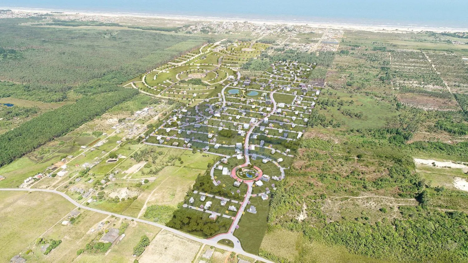 Terreno á venda no Loteamento Flórida Parque em Passo de Torres/SC