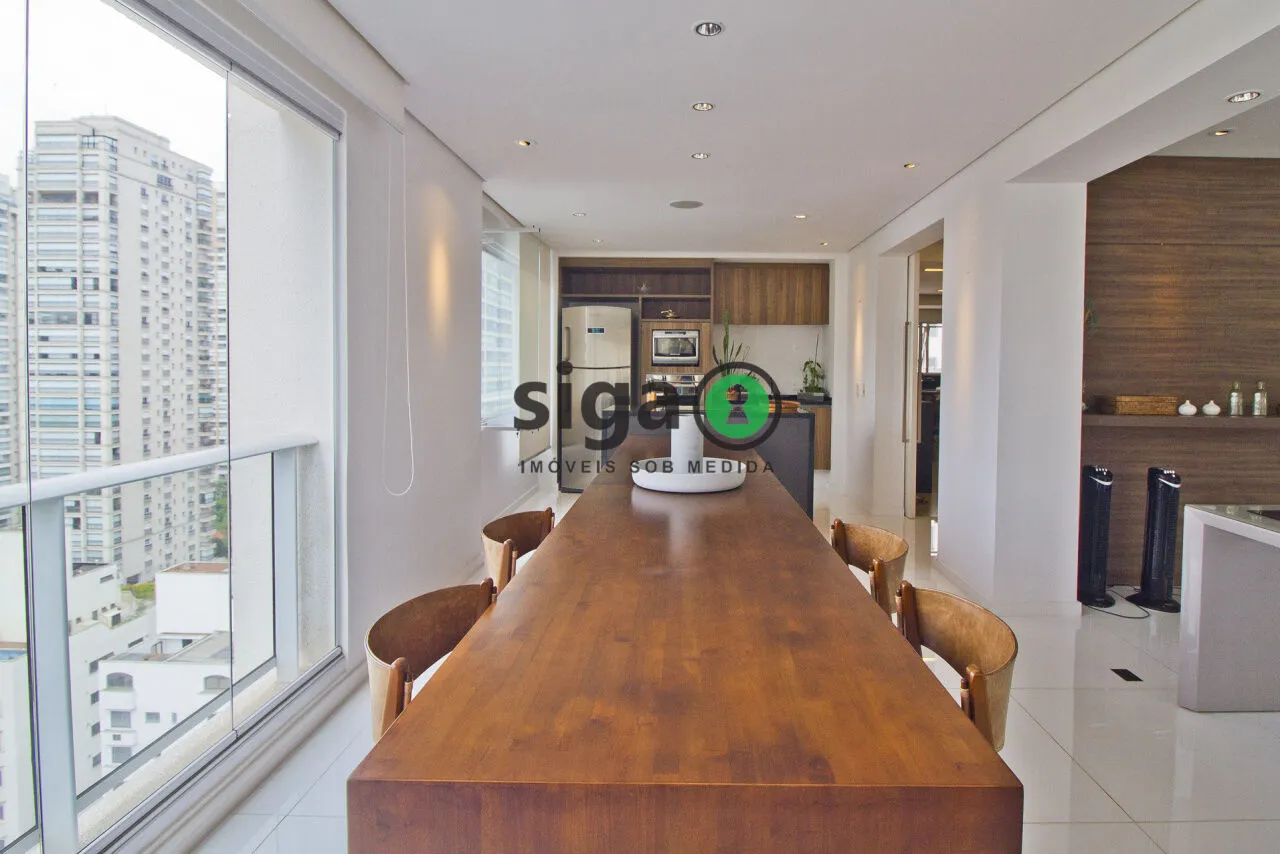Imagem partamento De Luxo Mobiliado À Venda No Campo Belo | 442 m² | Andar Alto | 4 Suítes | 6 Vagas | Club