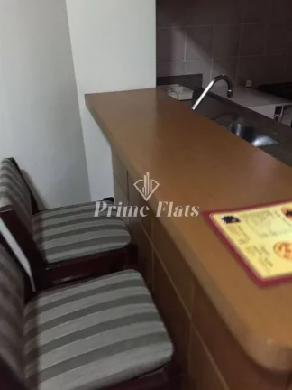 Imagem Flat disponível para venda no Flat London Residence Service no Jardim Paulista, com 45m², 1 dormitório e 1 vaga de garagem