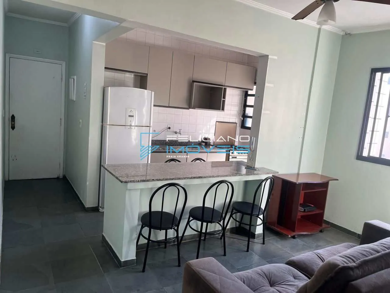 Imagem Apartamento com 2 quartos, Guilhermina, Praia Grande - R$ 372 mil, Cod: 5021