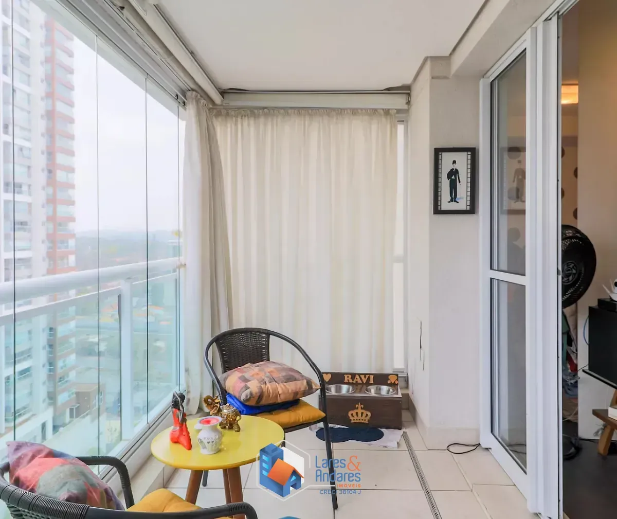 Imagem Apartamento para venda em Campo Belo com 1 quarto, sendo 1 suíte, 59m²