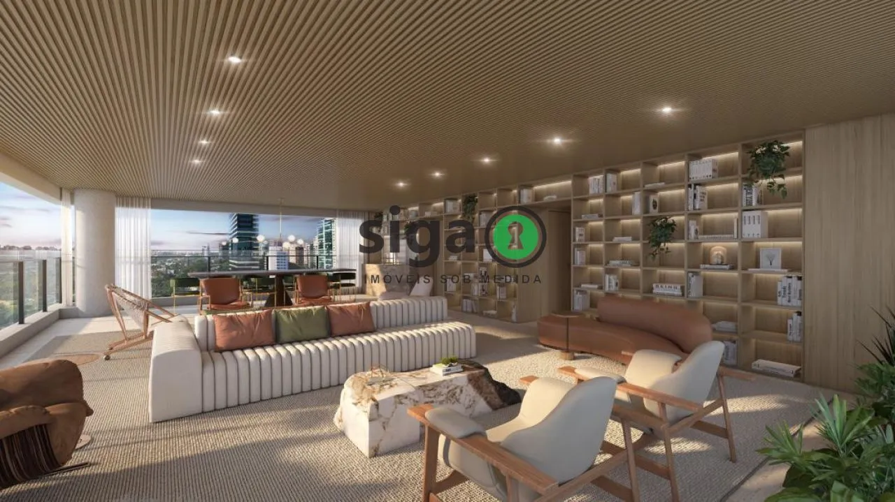 Imagem Cobertura Duplex à venda em Moema com o Ibirapuera de 427m² com 4 suítes e 4 vagas - São Paulo