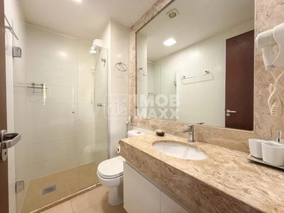Imagem Apartamento (Resort) para Temporada na Asa Norte, Brasília – 1 Suíte, 31m² - Área de lazer completa