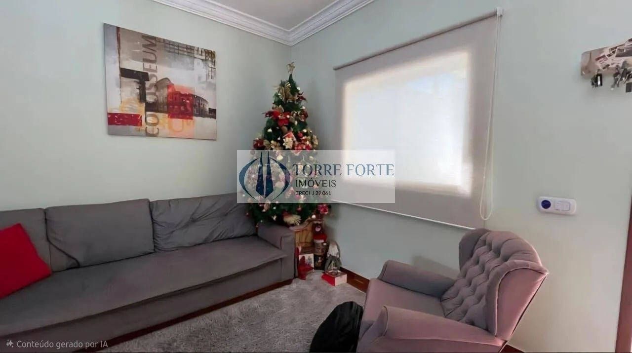 Imagem Lindo sobrado com 134 m², 3 dormitórios, 1 suíte com closet + Ar e piscina