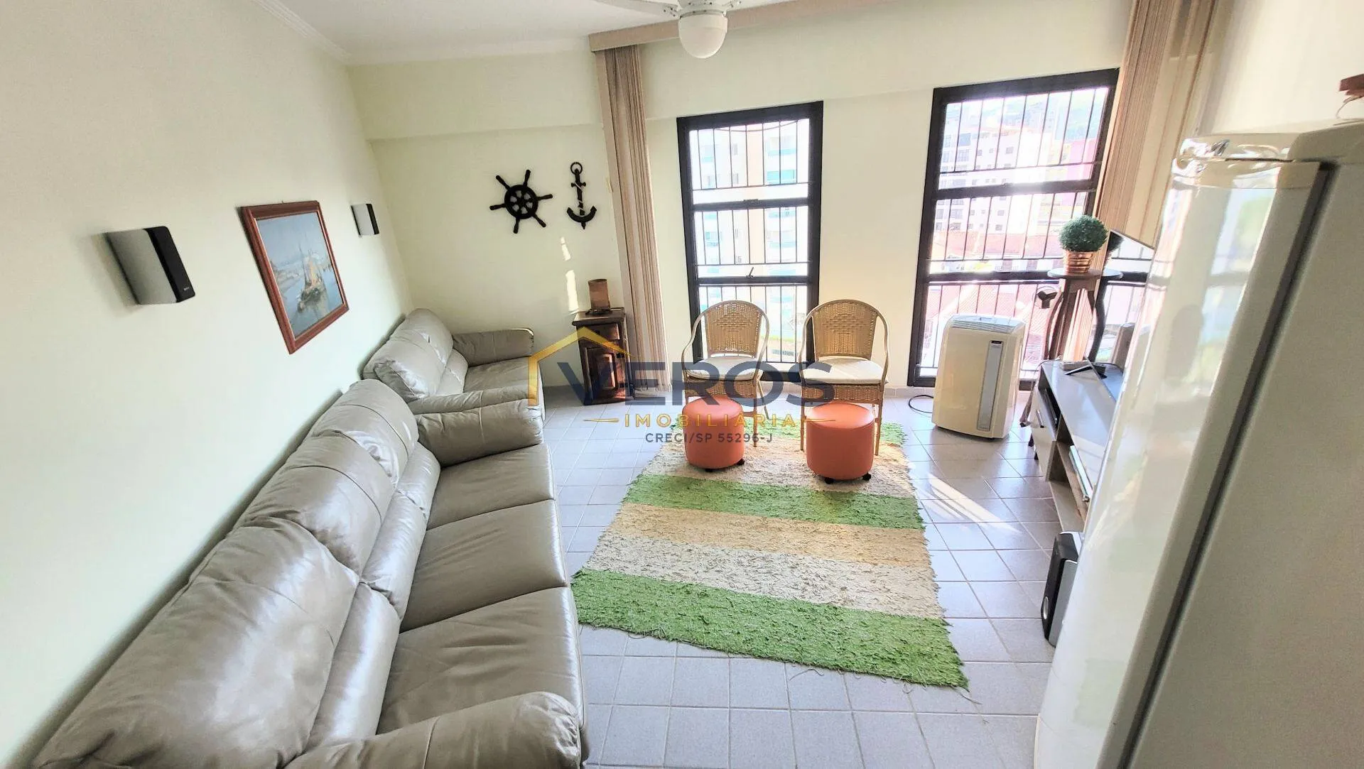 Imagem Apartamento na orla da praia Venda no prédio redondo na Martim de Sá
