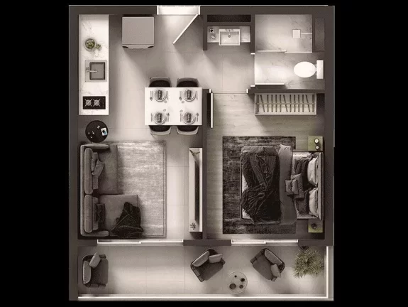 Imagem ISLA MORUMBI - TARJAB - Aptos 43m², 2 dorms, próximo à Estação Vila Sônia do Metrô!