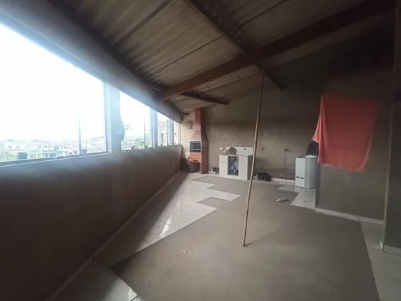Imagem Casa sobreposta alta com 1 dormitório à venda, 90 m² por R$ 150.000 - Vila Costa Muniz - Cubatão/SP