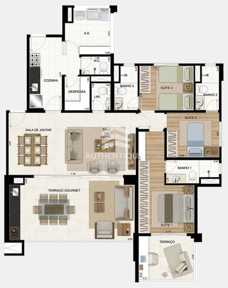 Imagem GRAN QUADRA SAN FELIPE PALAZZO TATUAPE - Apartamento à venda em São Paulo/SP