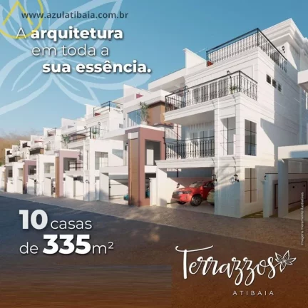 Imagem Casa em Condomínio para Venda em Atibaia, Jardim Alvinopolis, 4 dormitórios, 4 suítes, 5 banheiros, 3 vagas